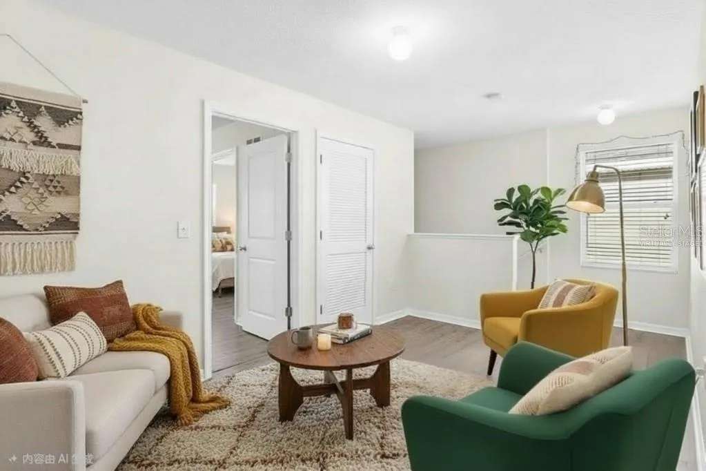 Loft -virtually staged