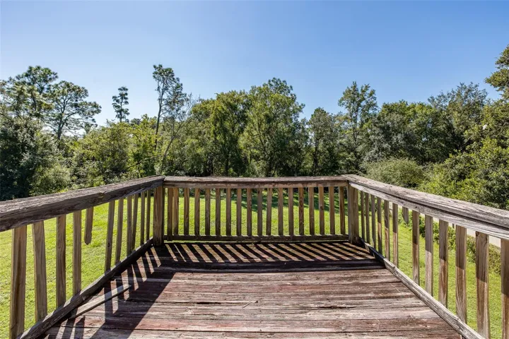 Balcony off apartment