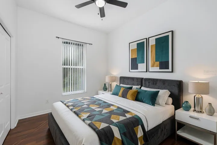 Virtually Staged bedroom 3