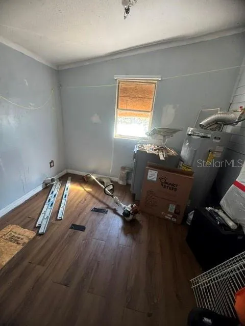 laundry area