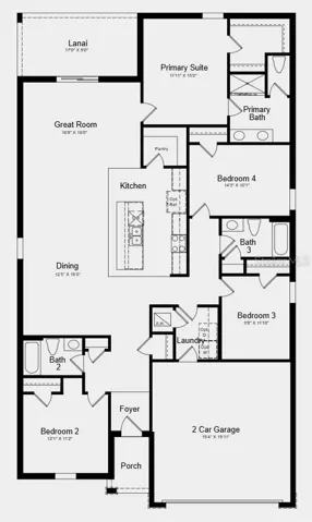 Additional Highlights include: Laundry package, refrigerator, and whole house blinds.