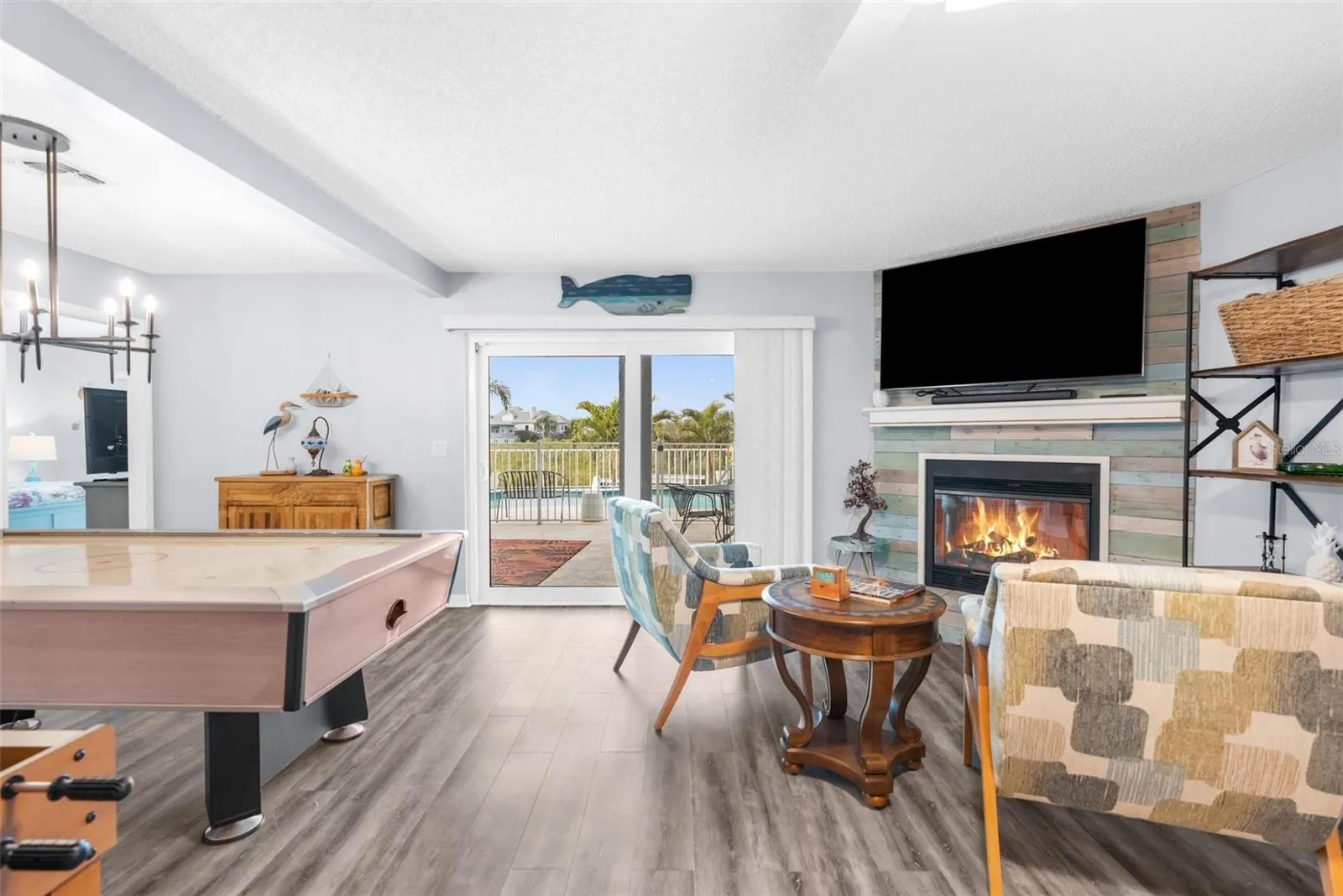 Living Room - Could be in Law Suite with separate entrance attached to home. Located on first floor.