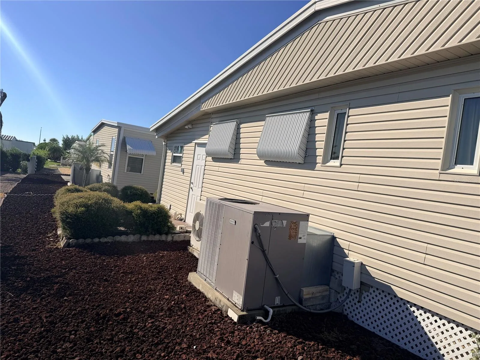 Exterior rear