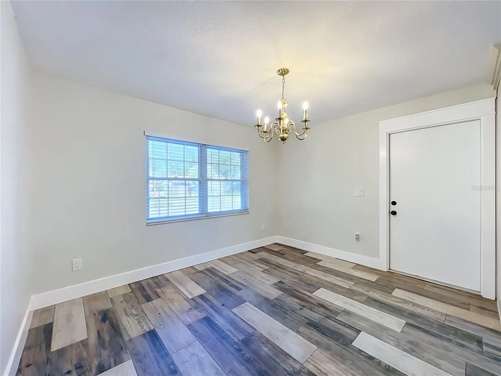 Dining with Door to Garage
