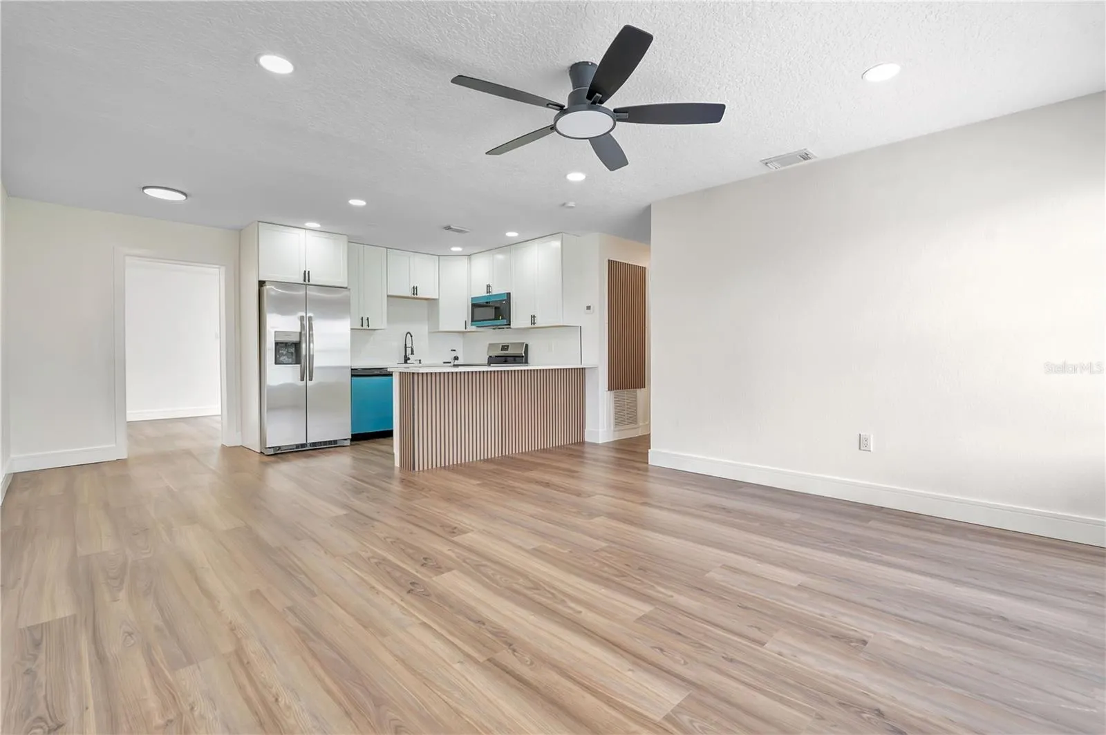 Living Room - Kitchen