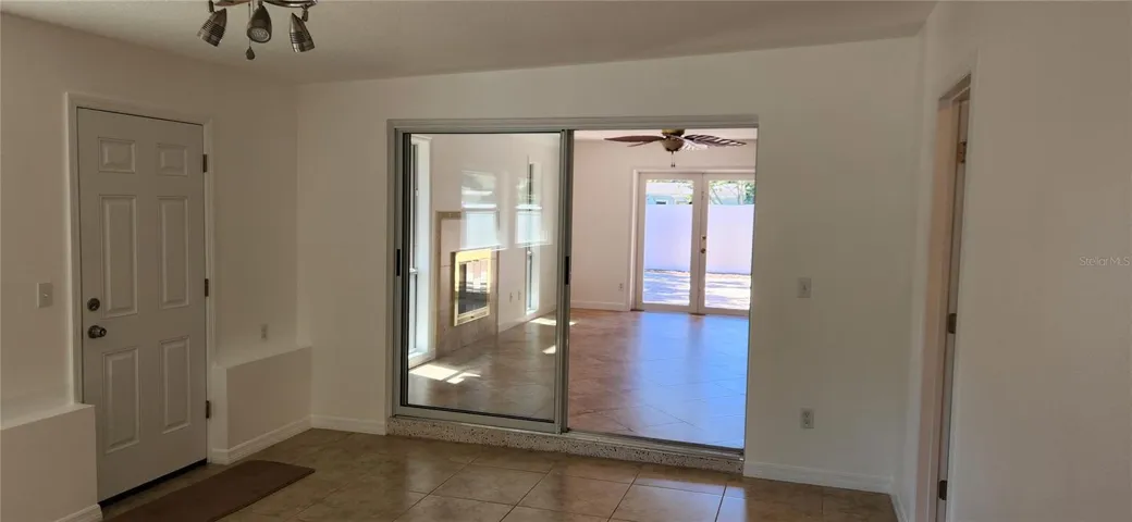 From inside Florida Room
