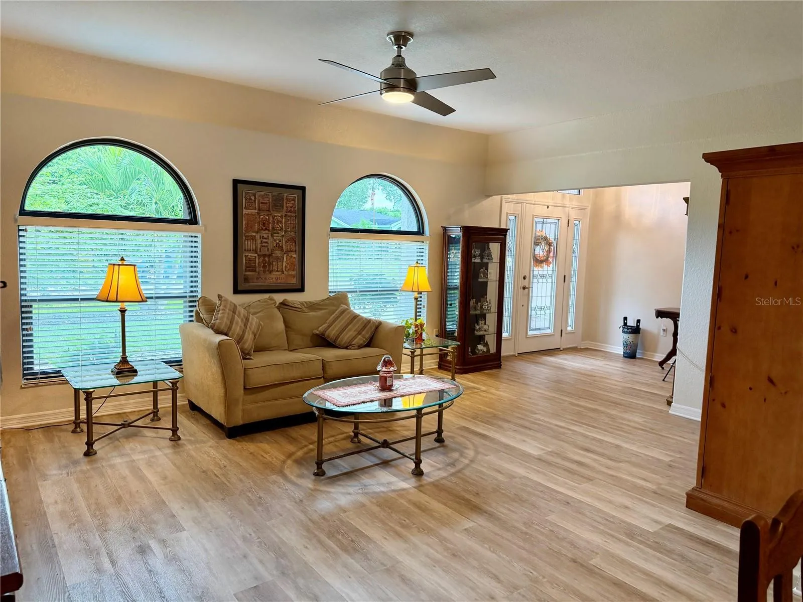 LVP flooring through most of the home