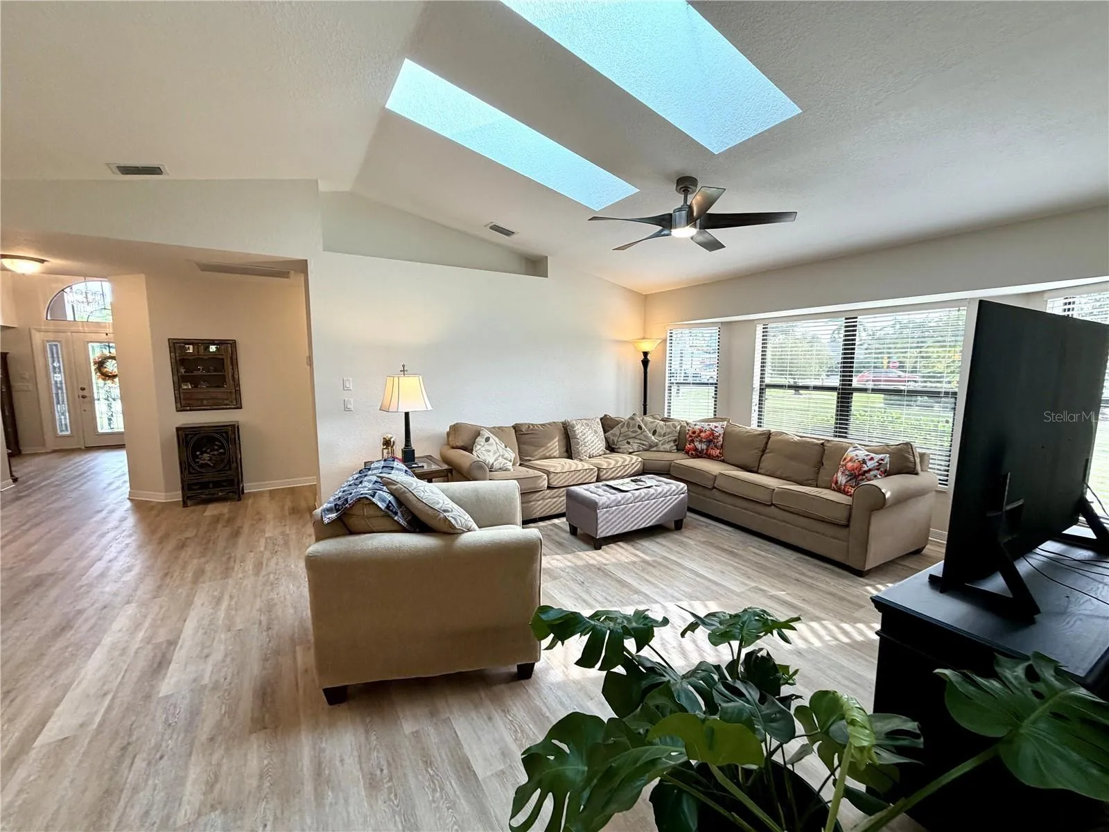 Skylights were replaced with the new roof 2023