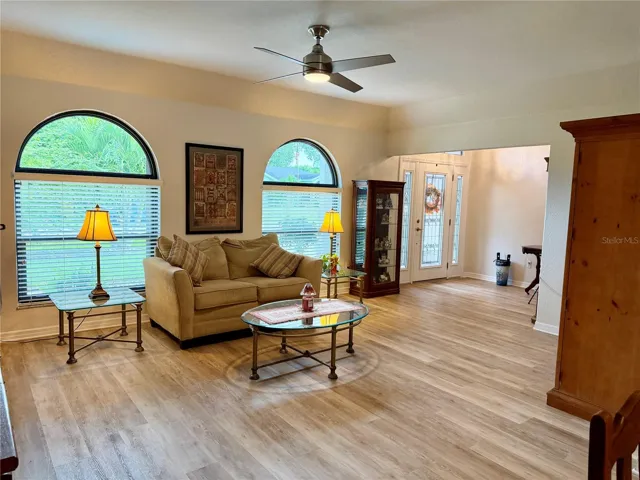 LVP flooring through most of the home