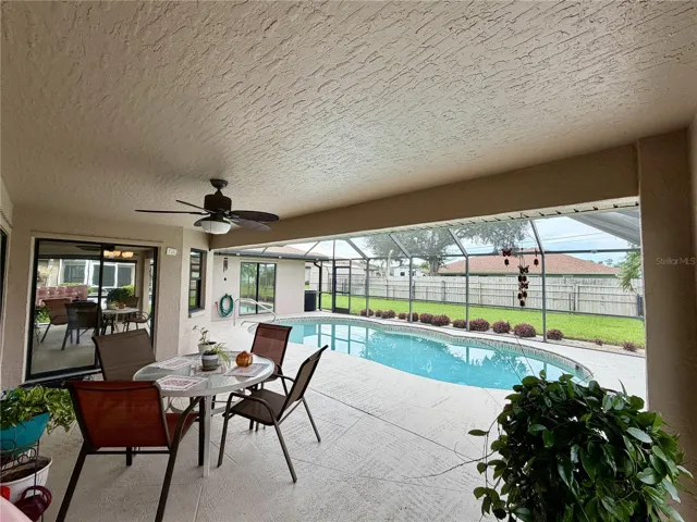 Beautiful outdoor living space