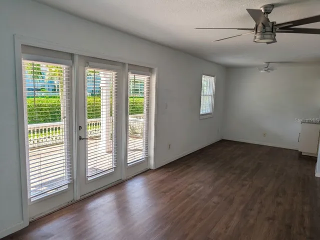 LIVING AREA WITH VIEW OUT TO THE PATIO