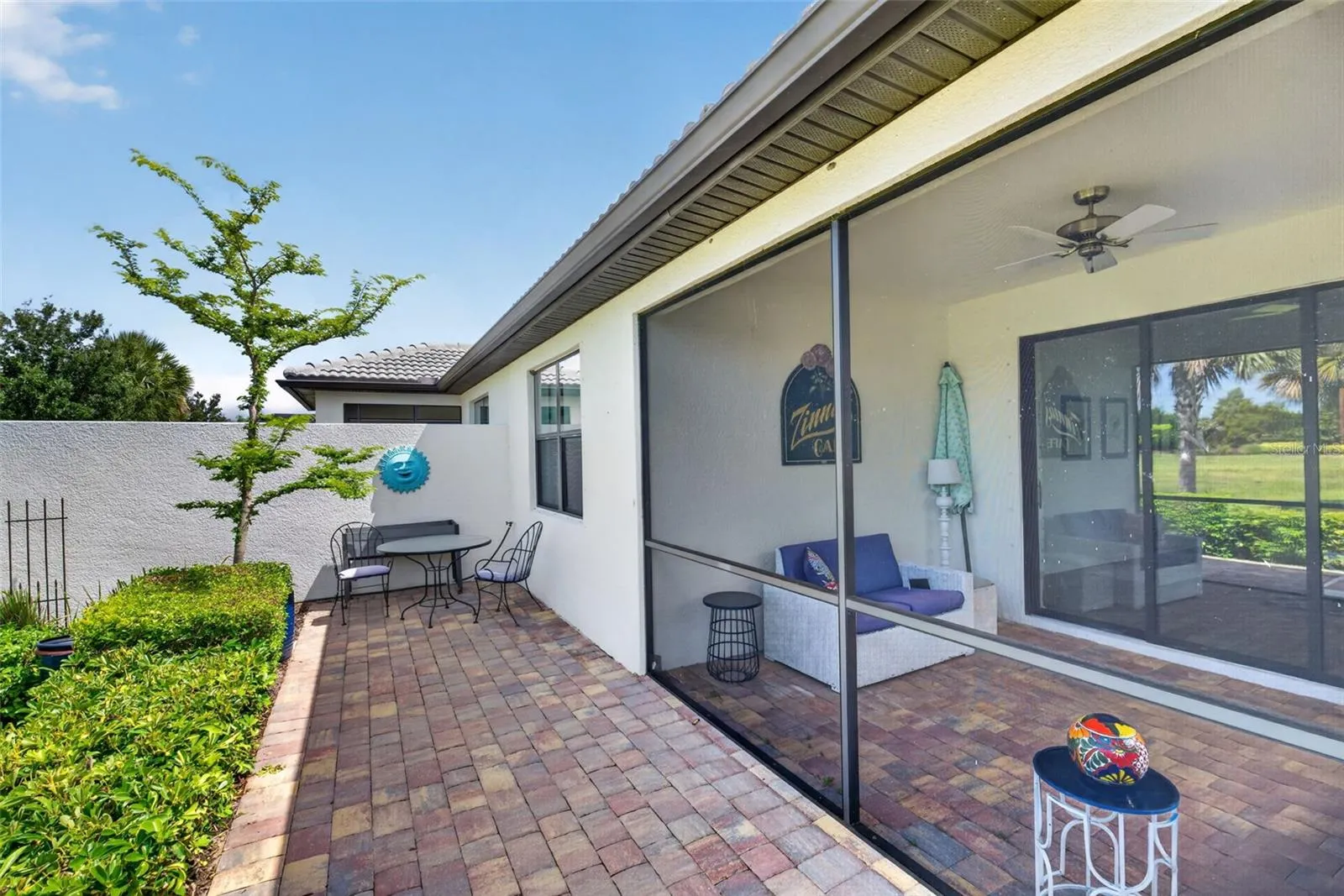 Back walkway