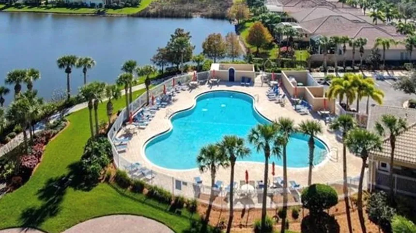 Resort-style community pool