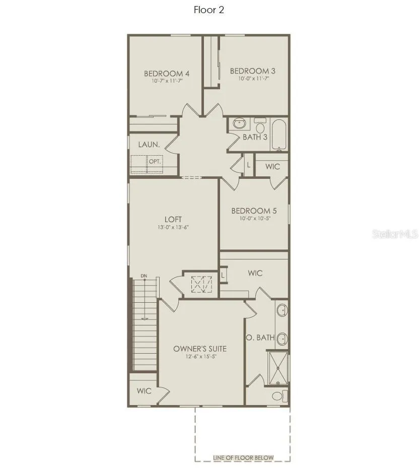 Floor Plan - Floor Two