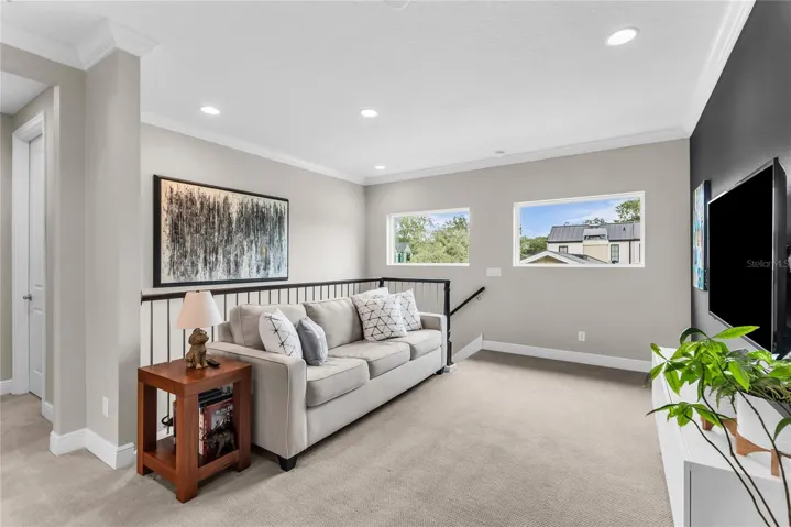 SECOND FLOOR FAMILY ROOM LOFT