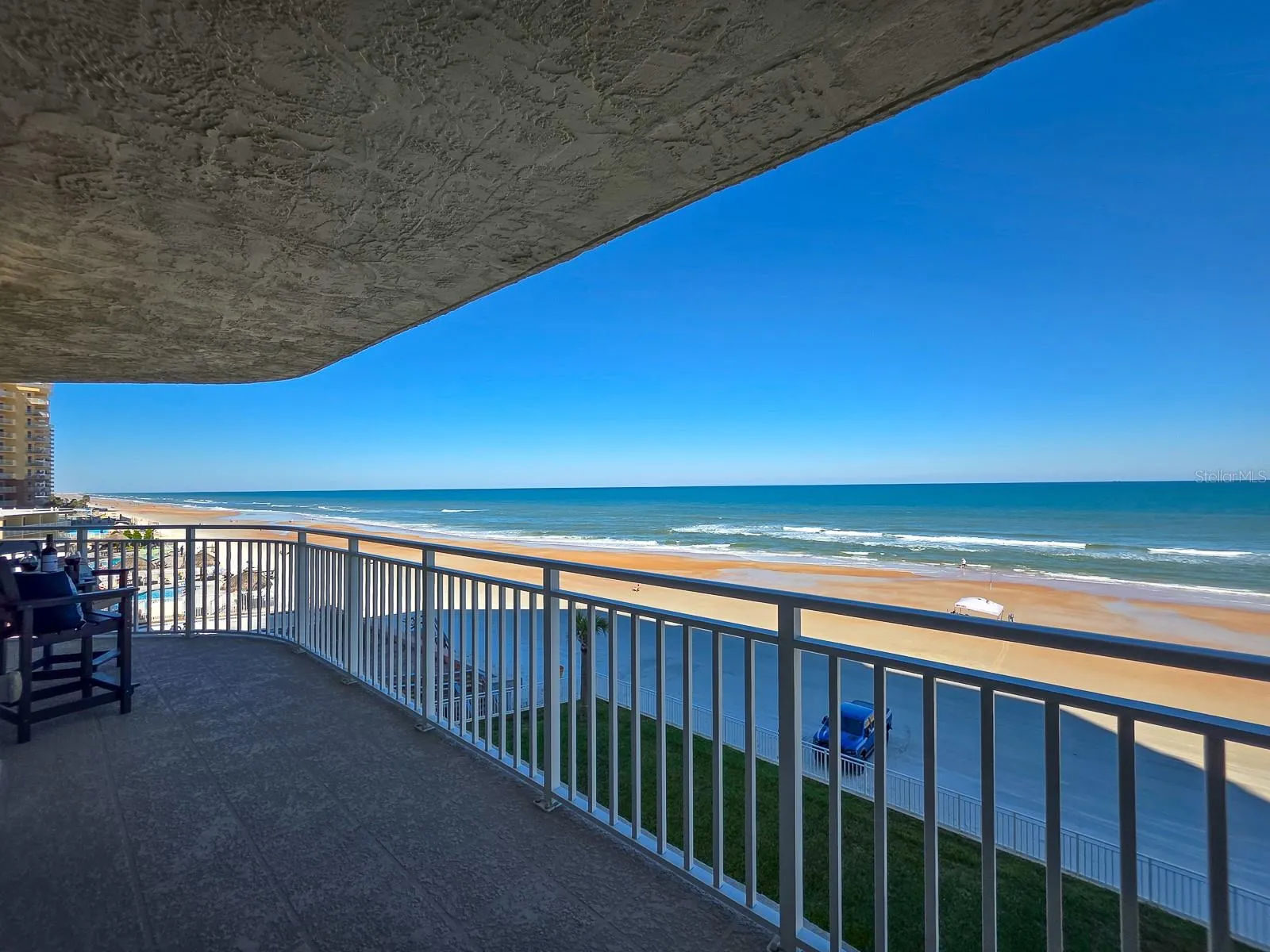 Balcony views to the Northeast