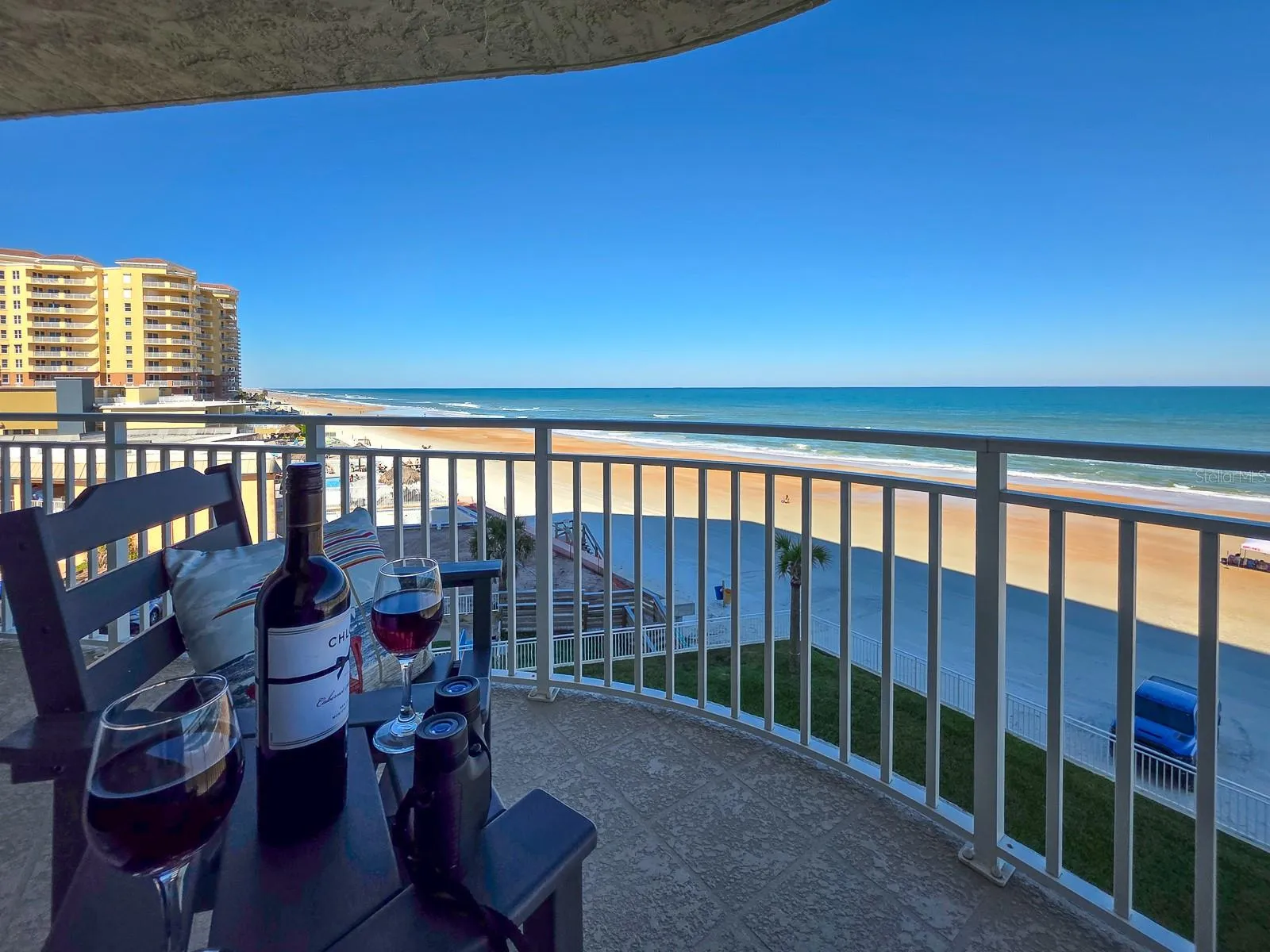 Balcony views to the Northeast