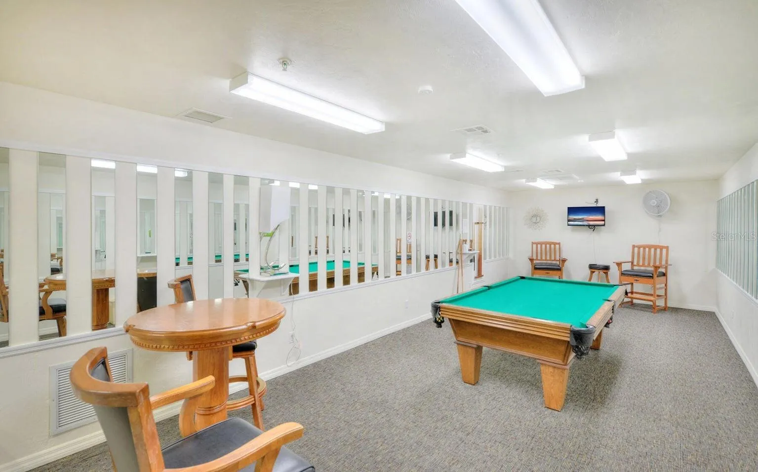 Billiards room