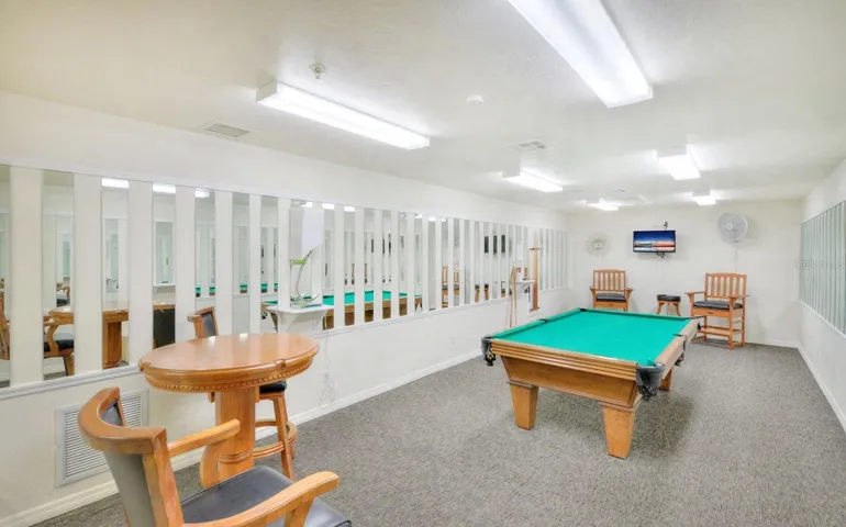 Billiards room