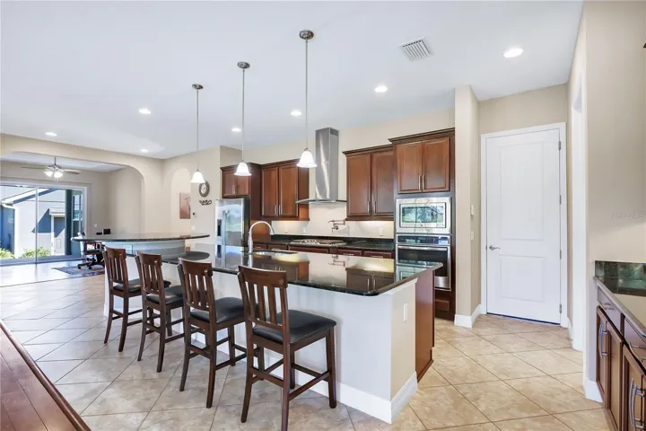 Kitchen Area with Seating