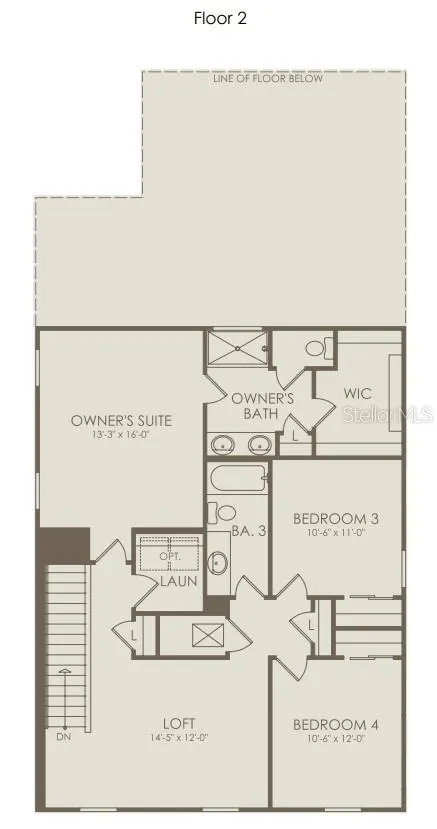 Floor Plan - Floor Two