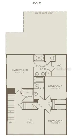 Floor Plan - Floor Two