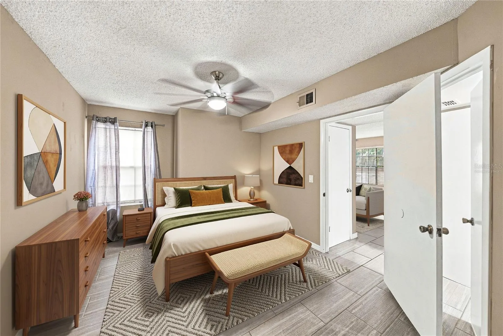 Virtually Staged Bedroom 2