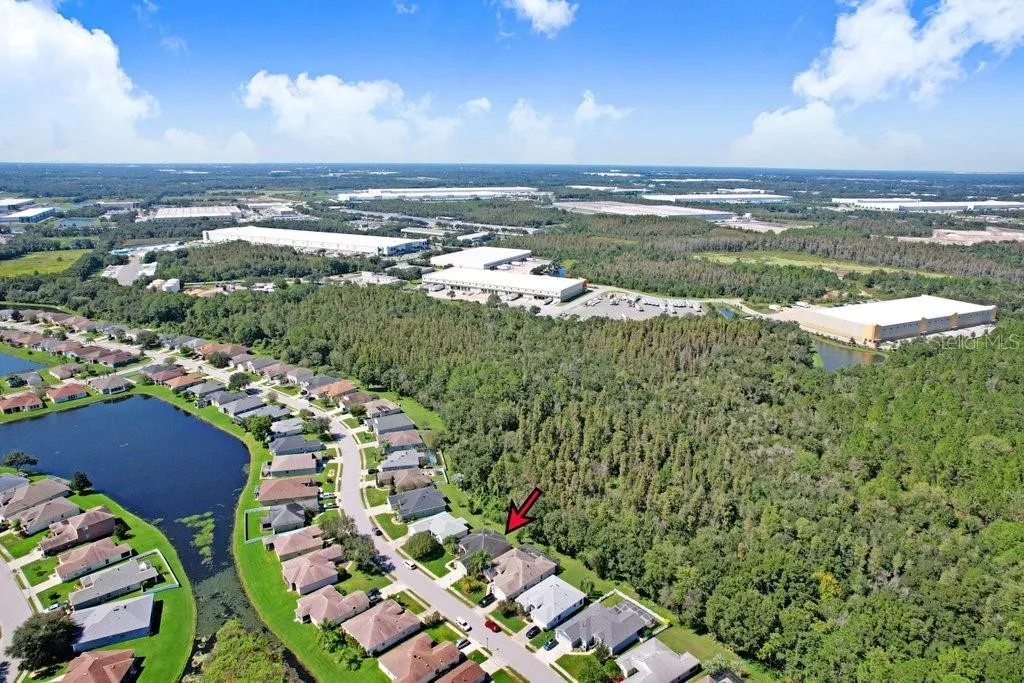 Ariel view of HOME