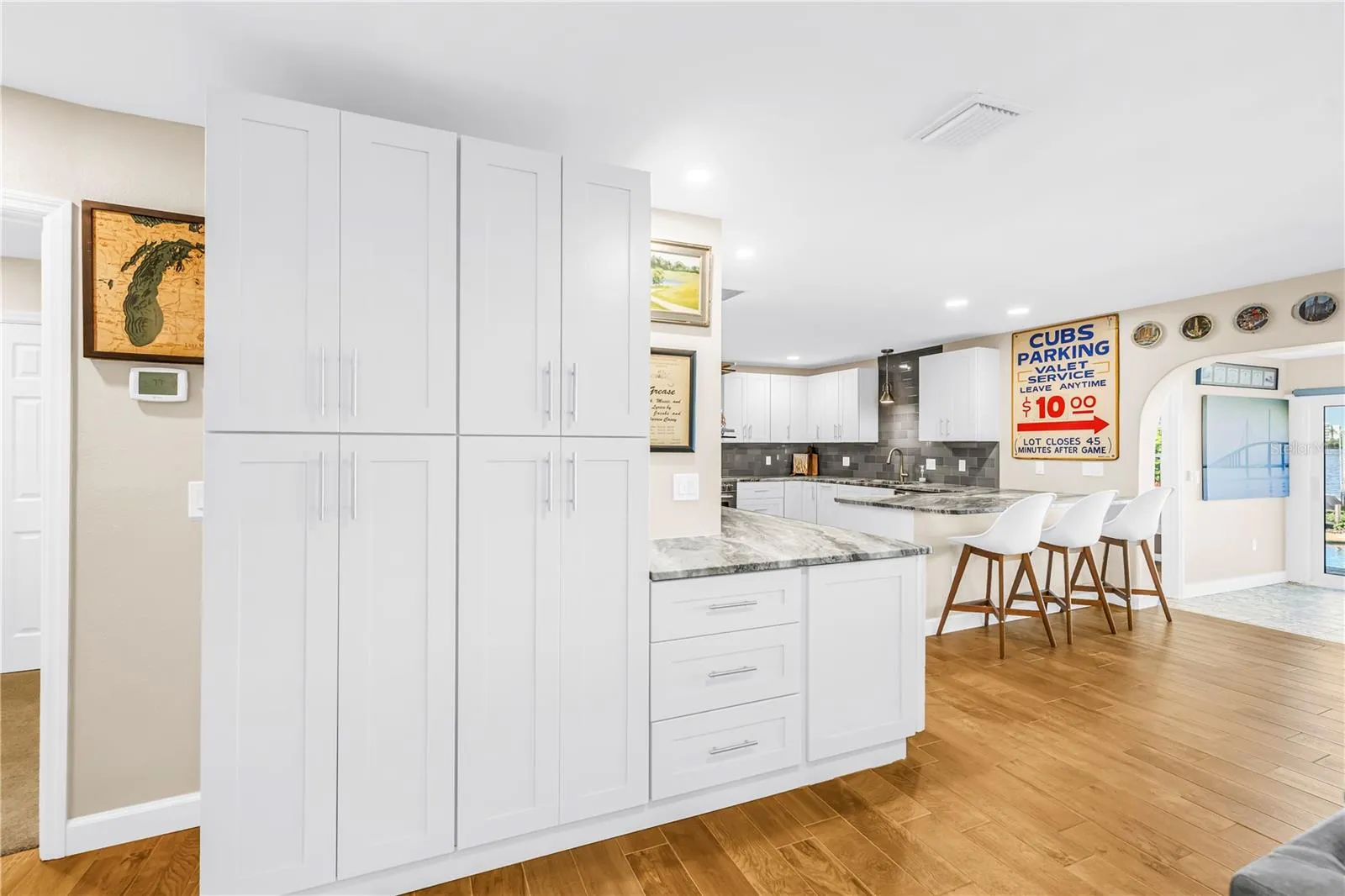 Storage Off Kitchen