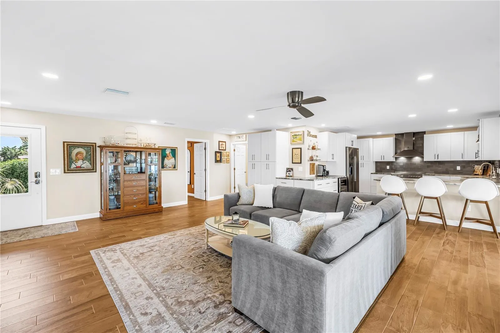 Living Room- Open to the Kitchen