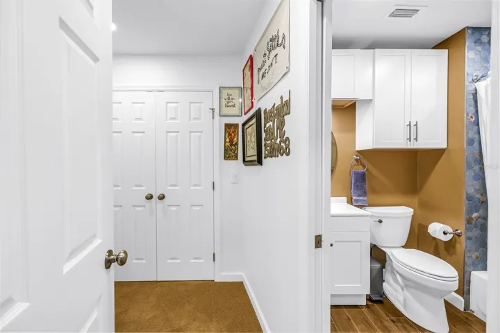 2nd Bath Off Hallway Leading to 2nd Bedroom