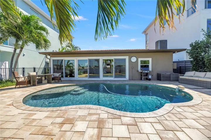 View of Pool from Dock
