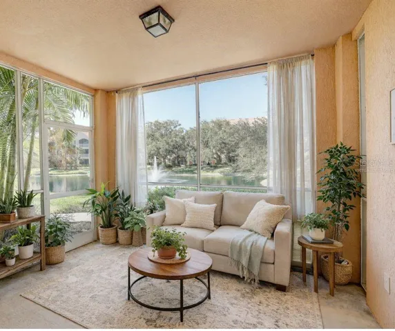 Virtually Staged Lanai