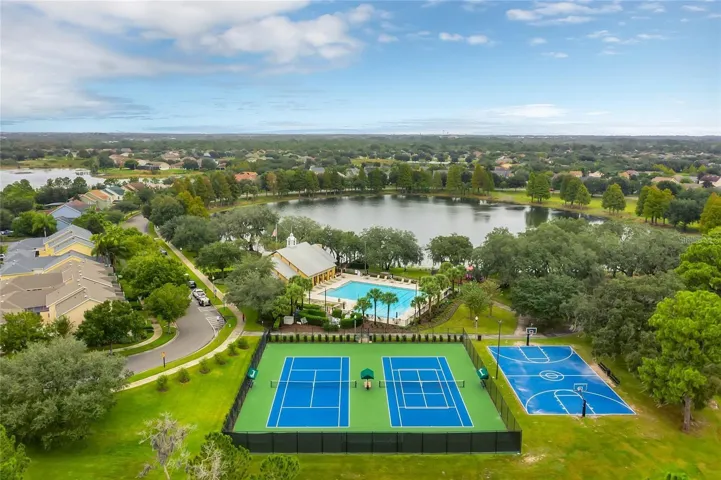 Tennis/Pickle Ball and Basketball Courts