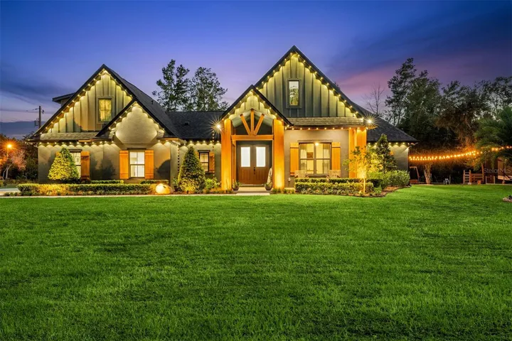Twlight shot of exterior