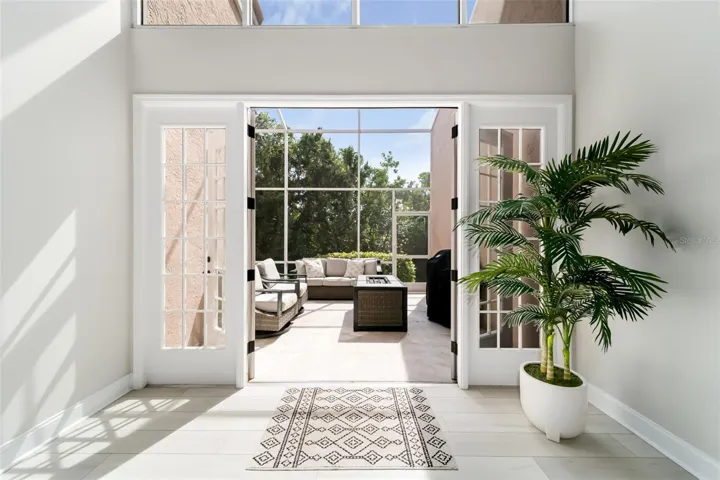 Entry to Patio