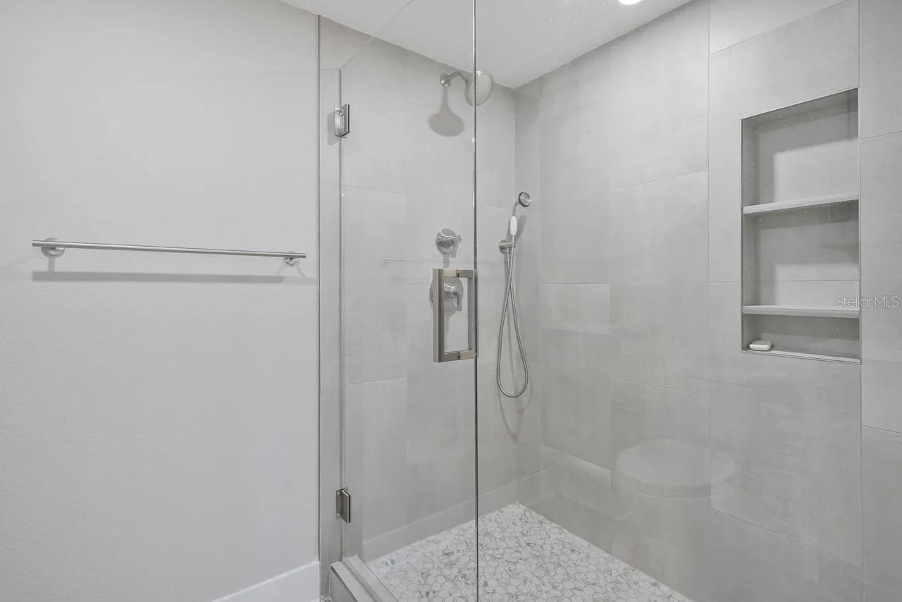 Primary bath shower