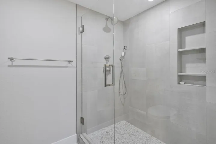 Primary bath shower
