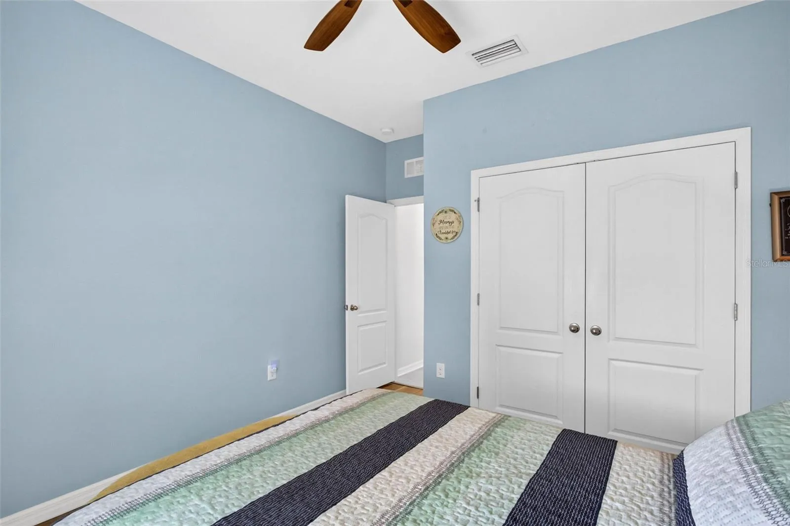 Bedroom 3 with built in closet