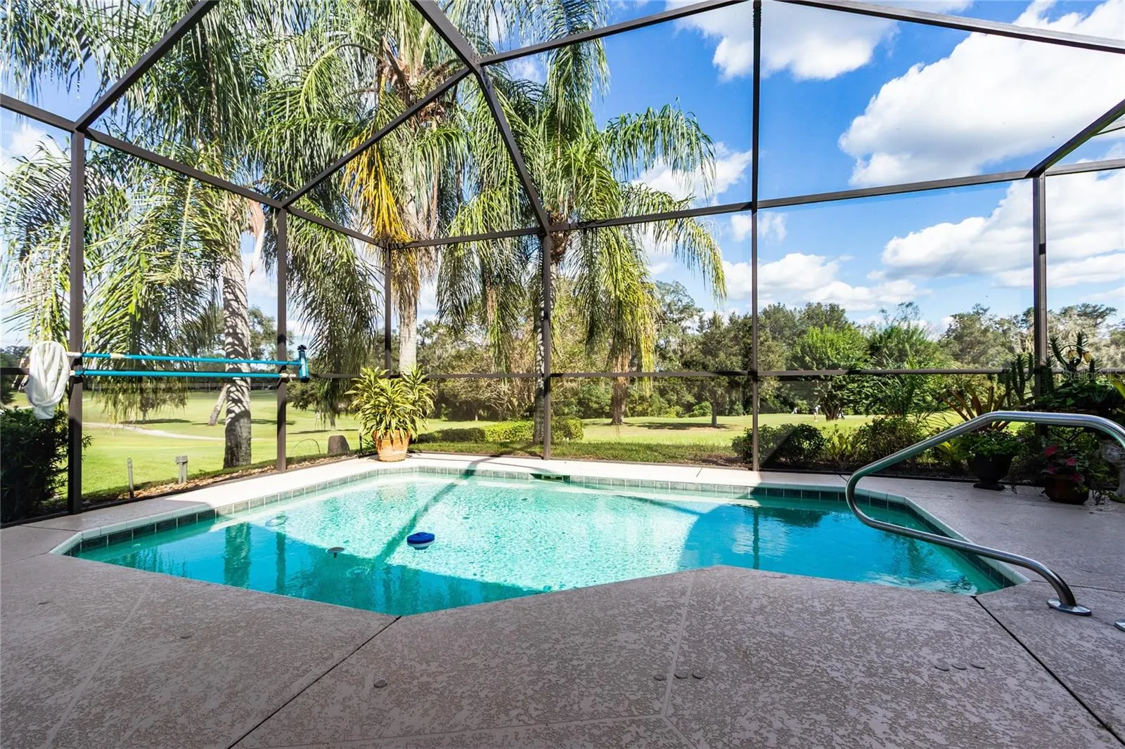 Pool with AWESOME Golf Course views!