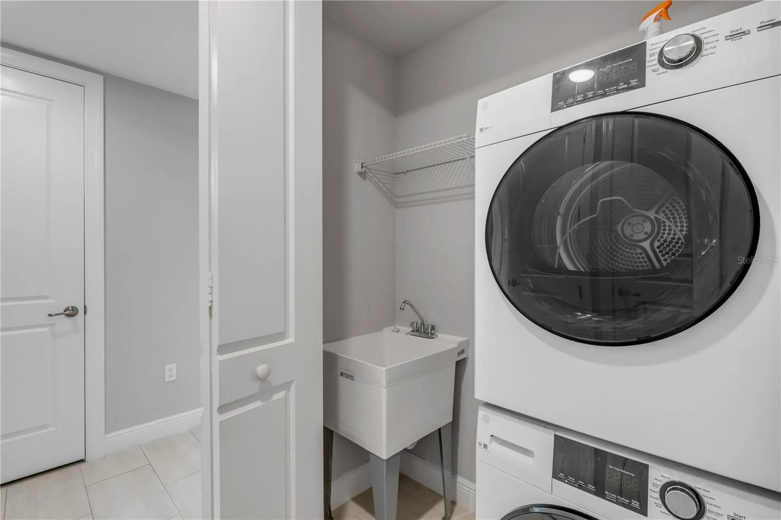 Laundry closet