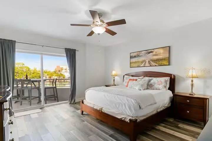 Primary Bedroom with patio access