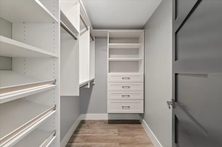 3rd bedroom walk in closet