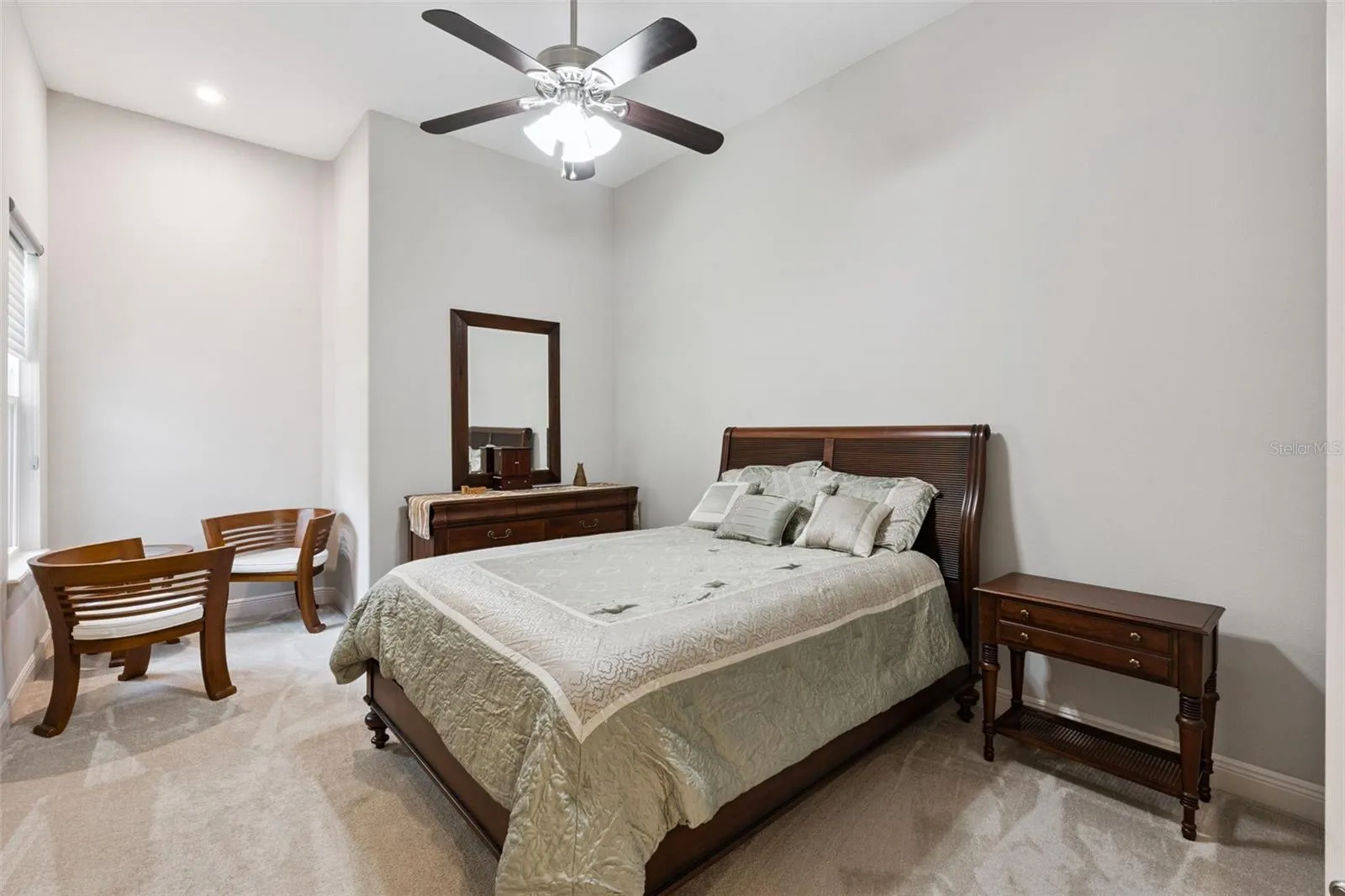 Bedroom 2 includes a sitting area and spacious closet