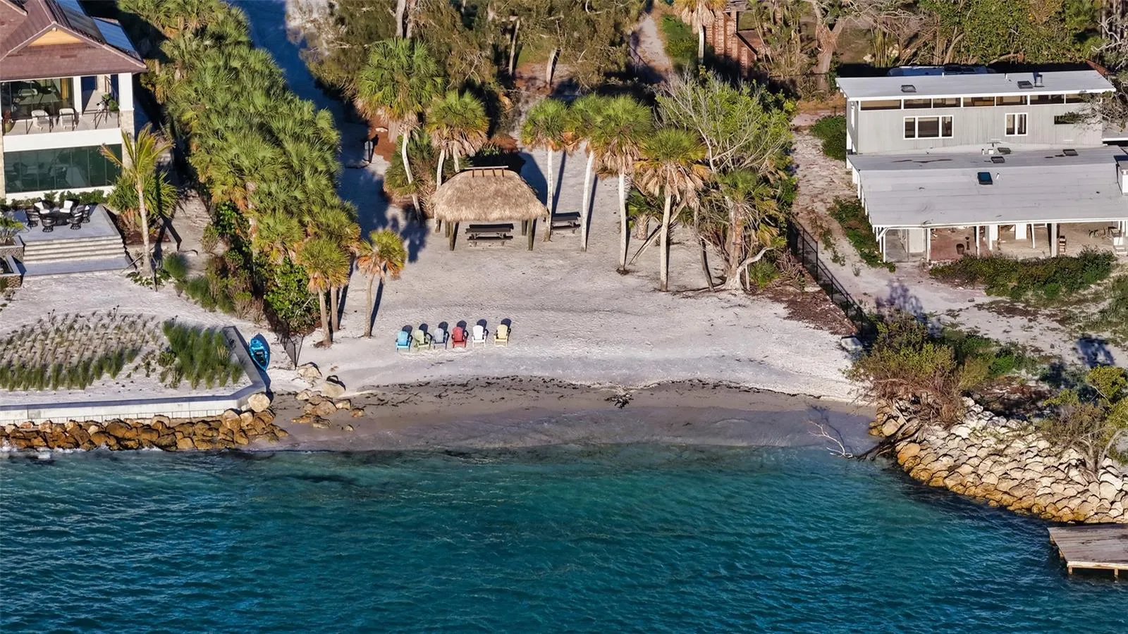 Private beach access