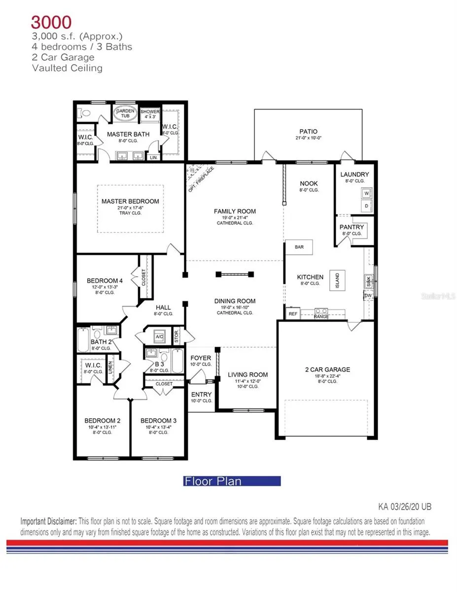 HOME WILL HAVE A 3 CAR SIDE ENTRY GARAGE!
