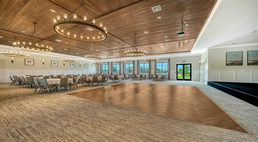 Ballroom with Dancing floor
