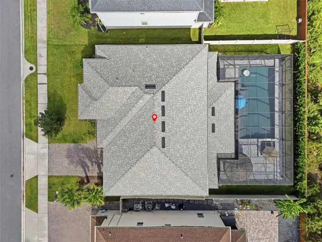 Overhead view