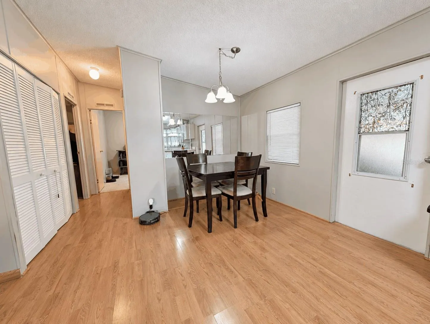 Dining Room and hallway view from Kitchen