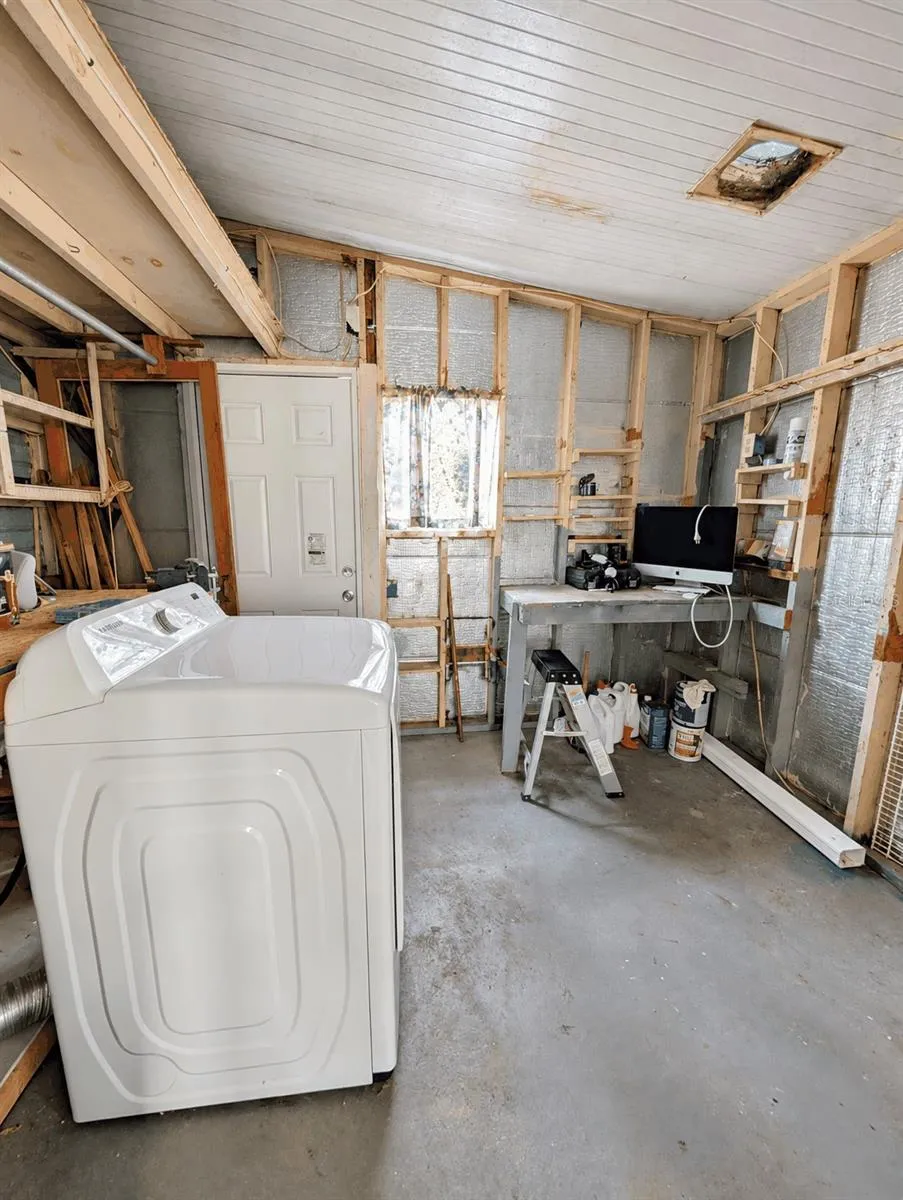 Storage Room behind the Carport